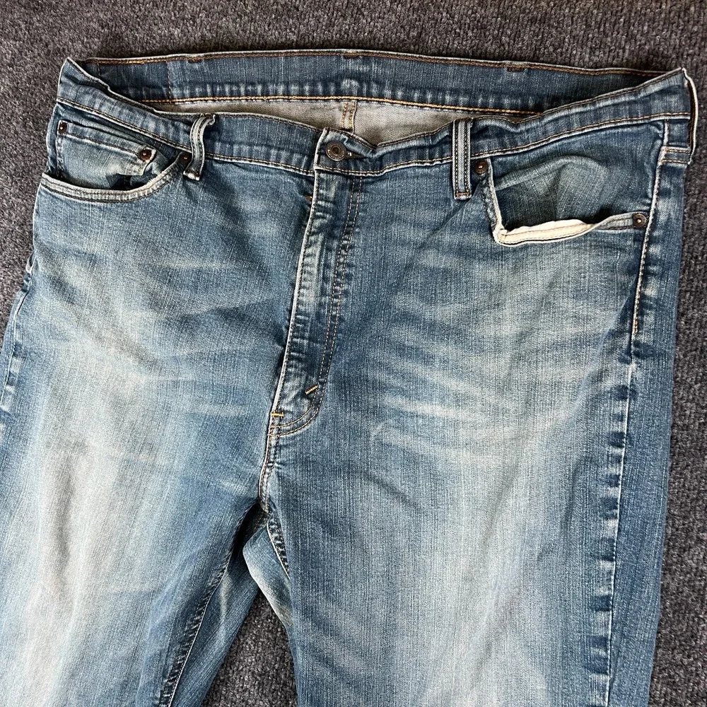 Levi's 541 Jeans Mens 42x27 Blue Cotton Medium Wash Mid Rise‎ Athletic Taper Fit